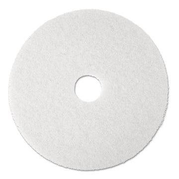 3M™ Low-speed Super Polishing Floor Pads 4100, 20" Diameter, White, 5-carton freeshipping - TVN Wholesale